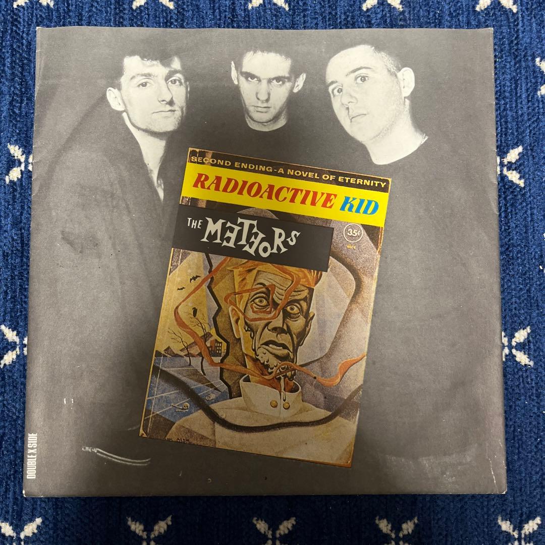 The Meteors Radioactive Kid 7" Vinyl Record Graveyard Stomp Big Beat Psychobilly