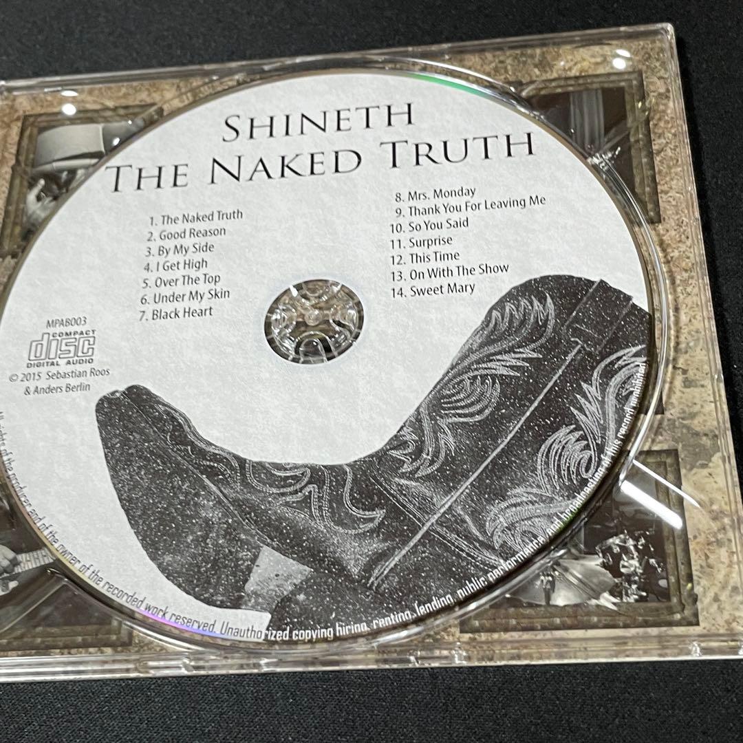 SHINETH The Naked Truth CD Limited 500 Copies Sweden Melodic Hard Rock AOR