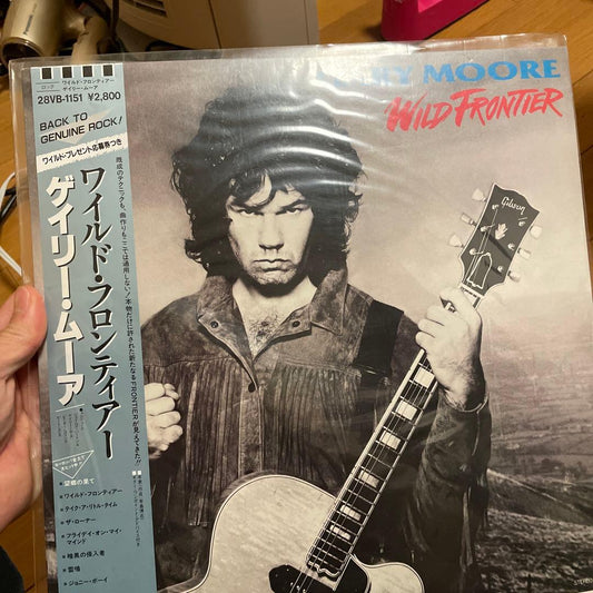 Gary Moore Wild Frontier LP Japan Orig. Near Mint Vinyl Record | Japansoundstore