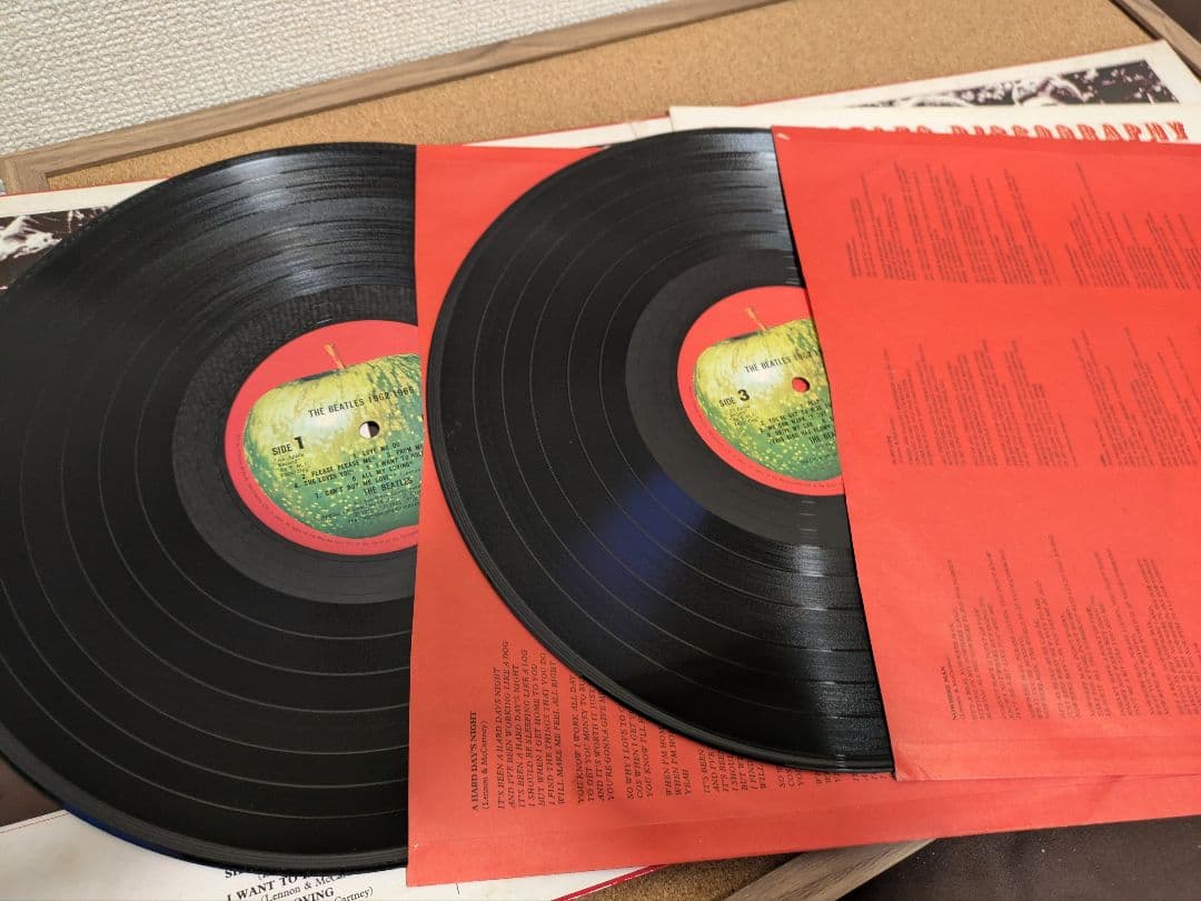 The Beatles 1962-1966 2LP Vinyl Record Japan Toshiba EMI EAS-50021-22