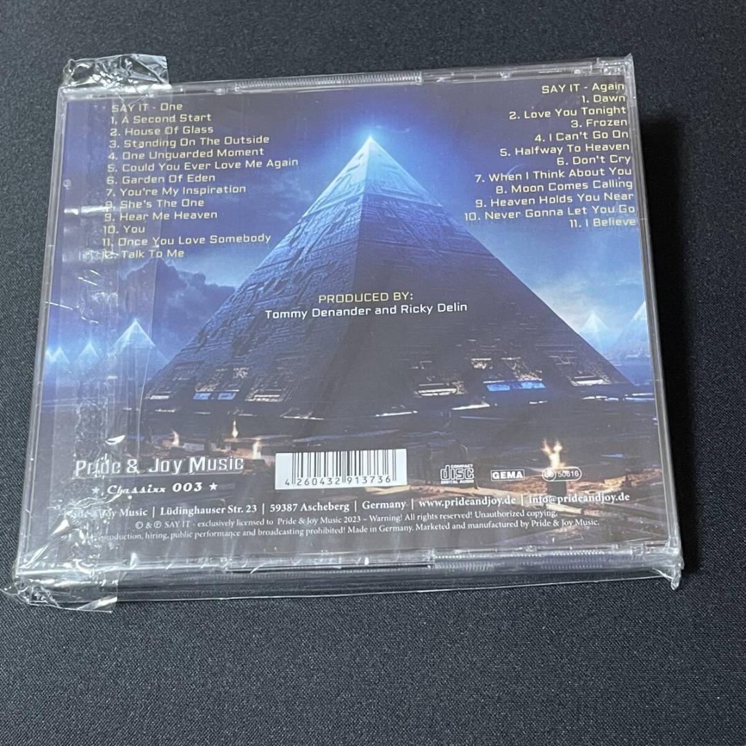 SAY IT - One And Again 2CD Pride & Joy Music 2023 Japan Press Style AOR Rock