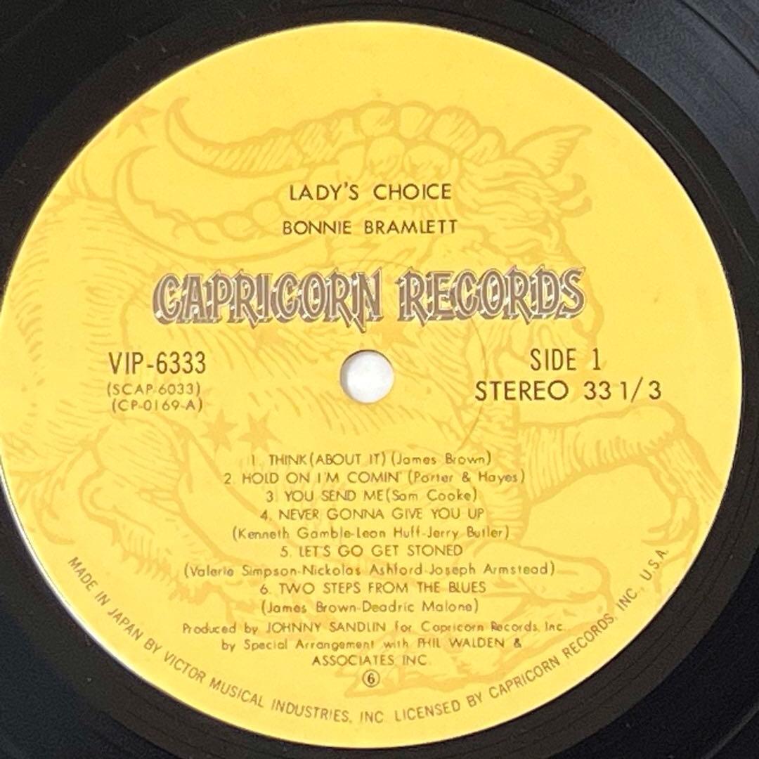 Bonnie Bramlett Lady's Choice Vinyl LP Japan Pressing w/ Obi & Insert