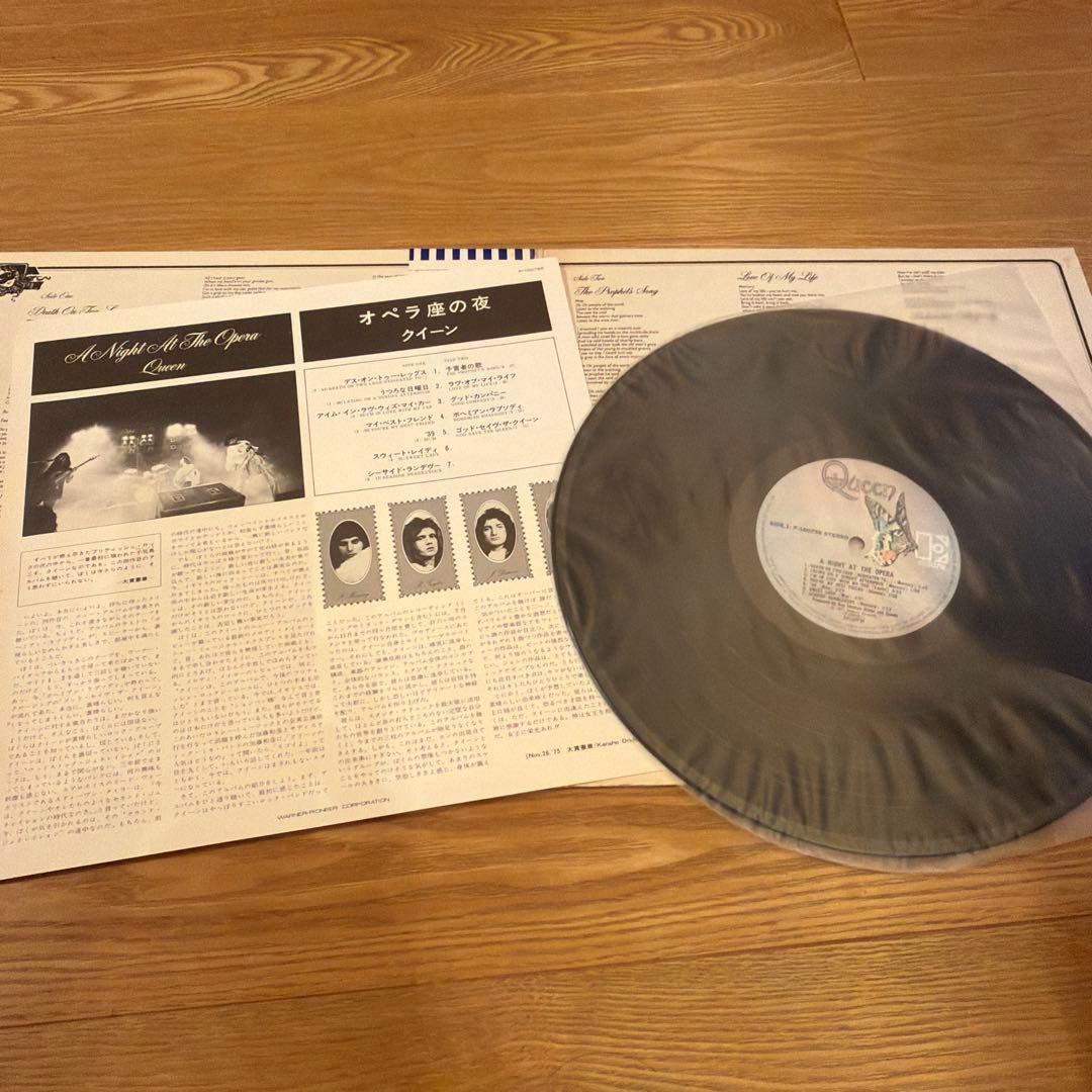 Queen - A Night At The Opera - Vinyl LP Japan Pressing P-10075E with Obi