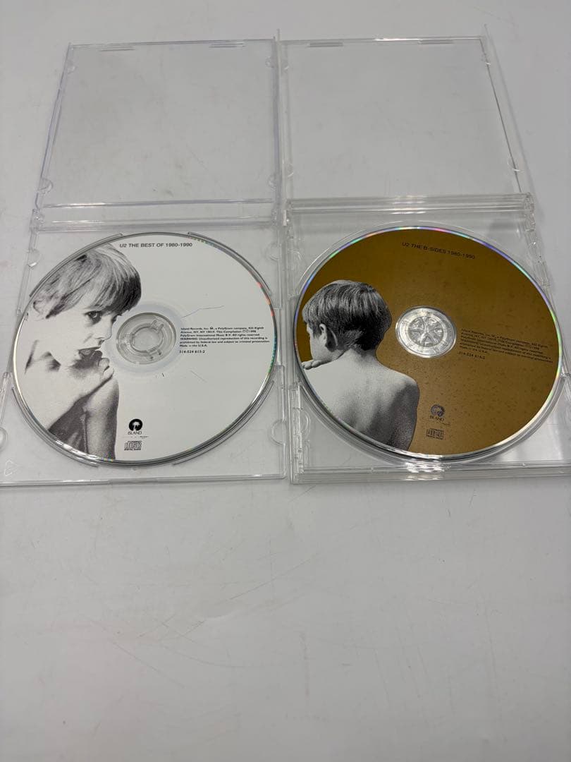 U2 The Best Of 1980-1990 & B-Sides 2CD Set US Import Rock Compilation