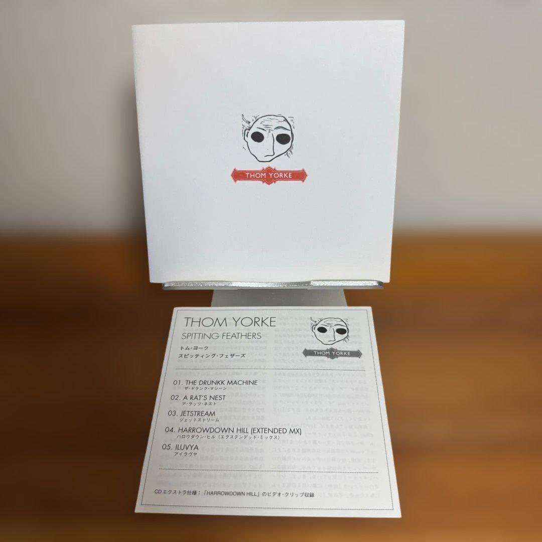 Thom Yorke - Spitting Feathers Japan Exclusive CD EP, 2006, with OBI Strip