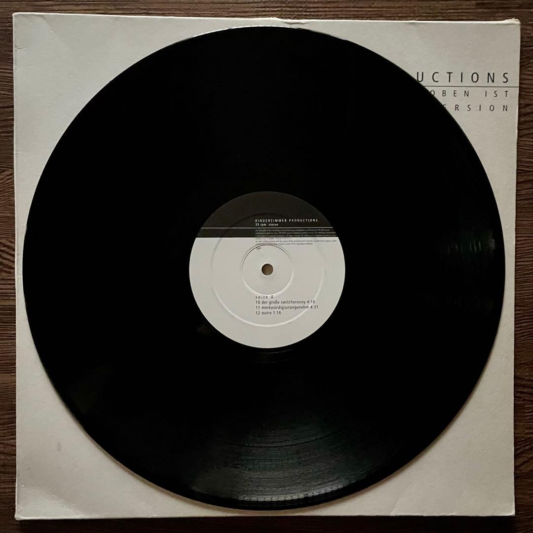 Kinderzimmer Productions - Wir Sind Da Wo Oben Ist (Instrumental) 2LP Vinyl