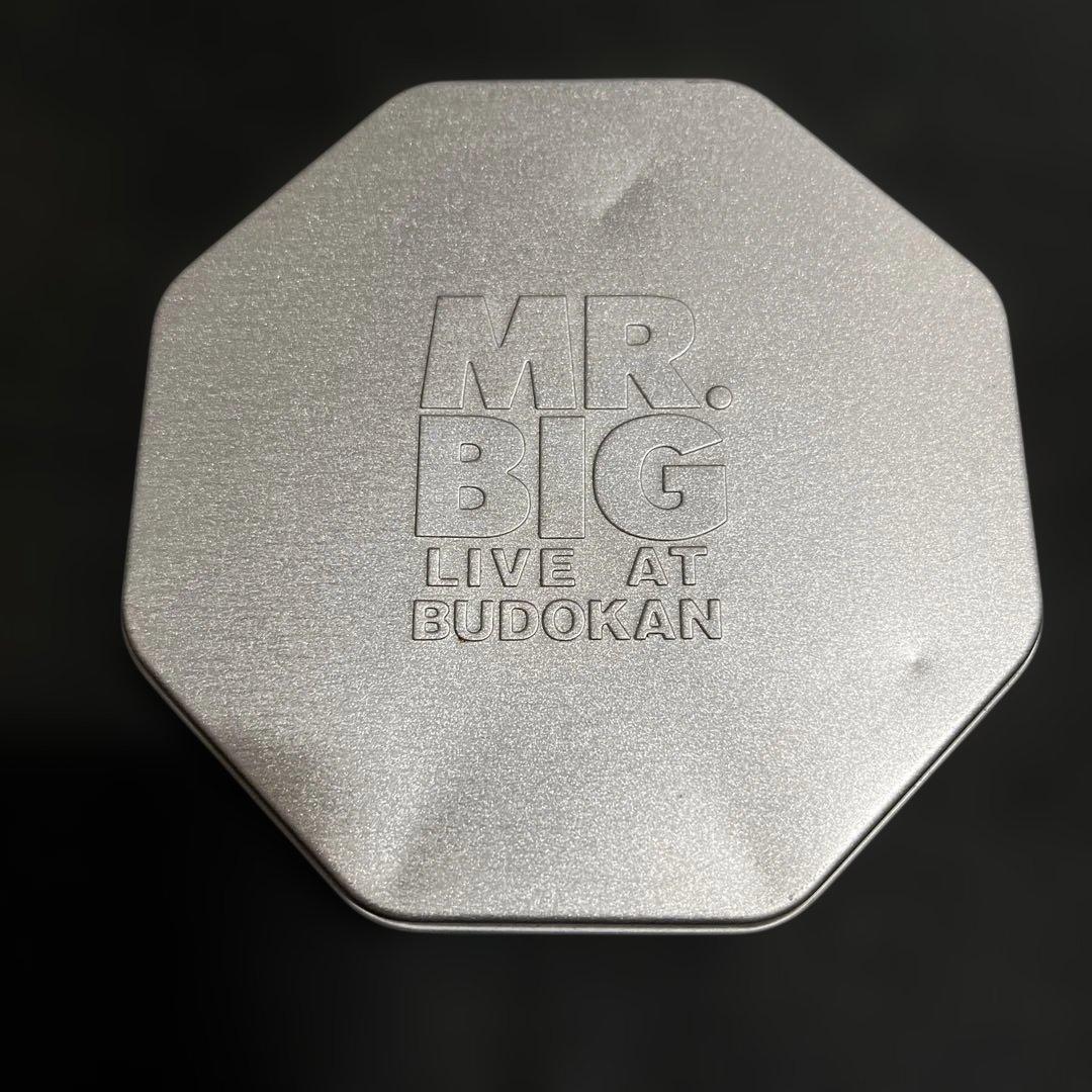 Mr. Big - Live At Budokan - Japan Press CD in Rare Octagonal Metal Tin Case
