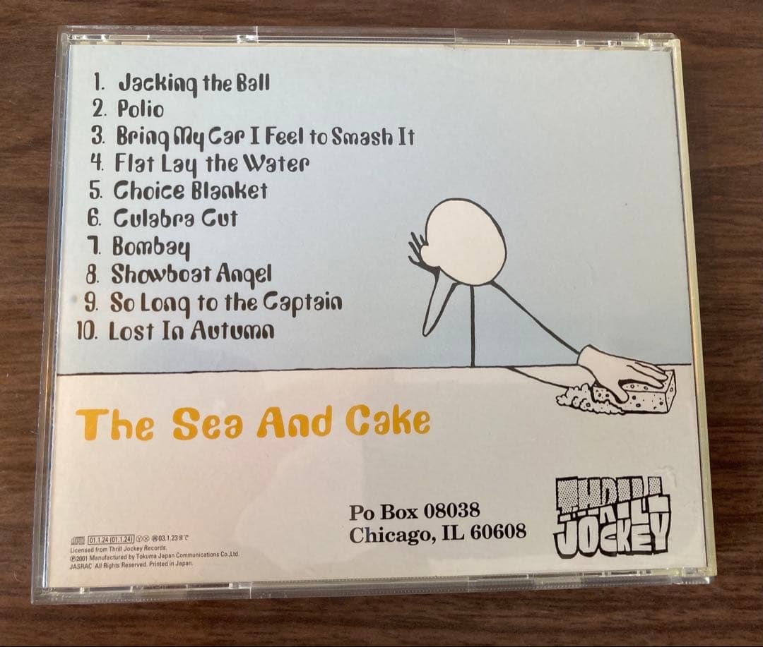 The Sea and Cake Self-Titled Debut CD Japan Press with OBI Limited Bonus Track