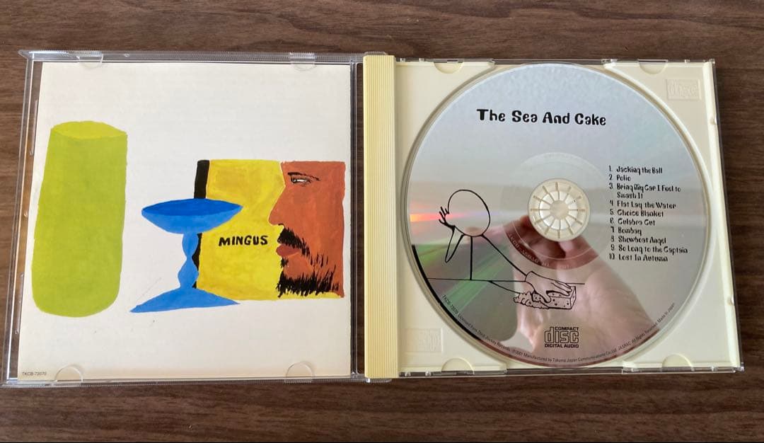 The Sea and Cake Self-Titled Debut CD Japan Press with OBI Limited Bonus Track