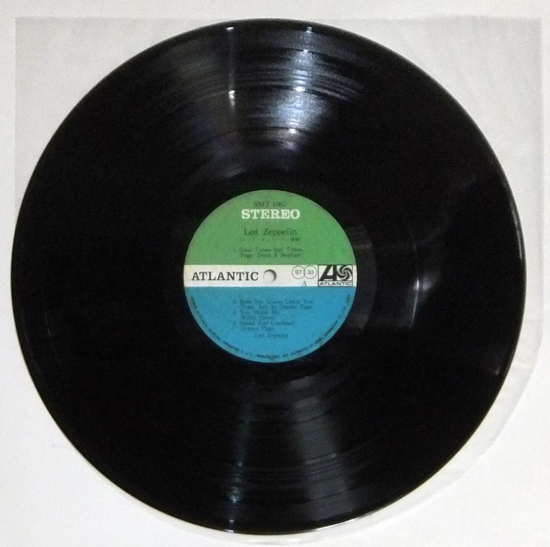 Led Zeppelin I Turquoise Band Vinyl 1st Press with Refill Card Excellent | Japansoundstore