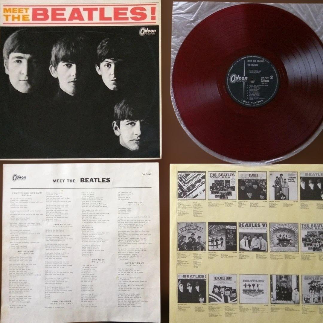 The original title is "MEET THE BEATLES! (OR-7041/Akaban Record)". Based on the | Japansoundstore