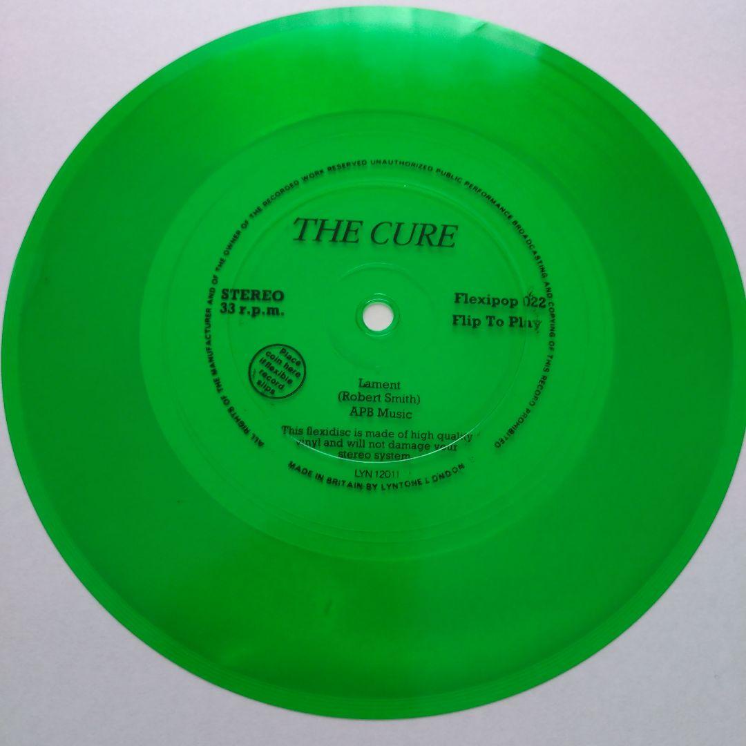 The Cure - Lament - Rare Green Flexi Disc 7-inch Single Flexipop 022 UK 1982