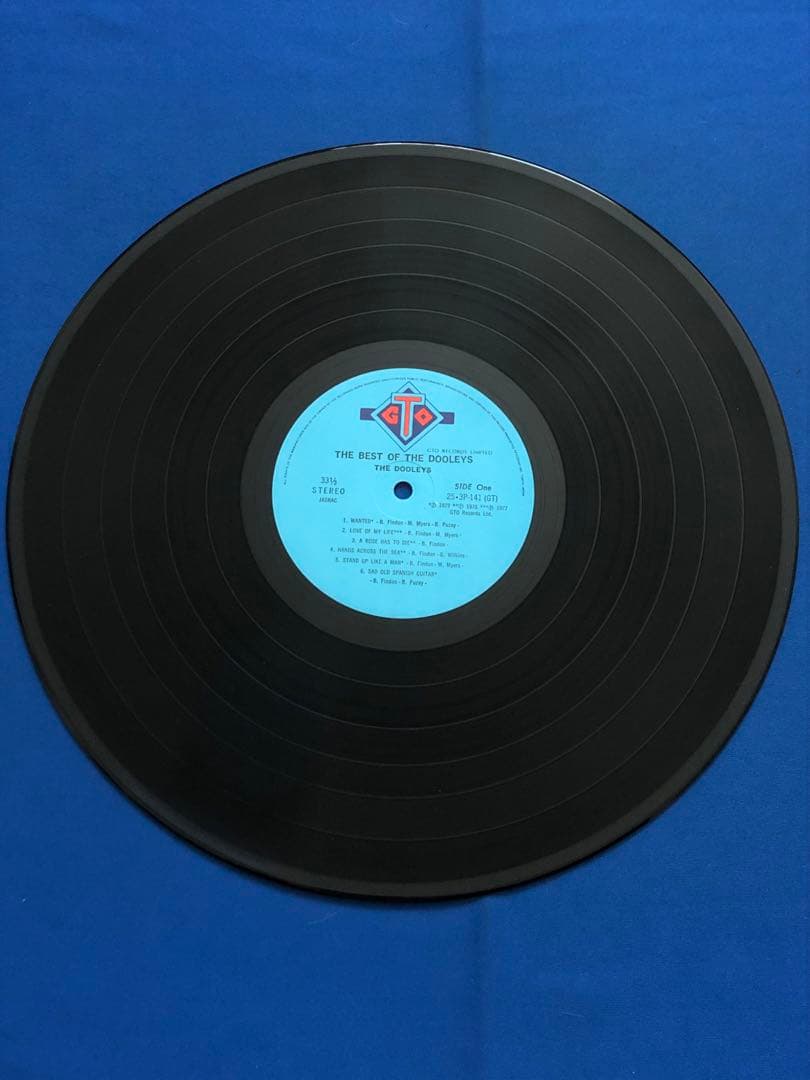 The Dooleys - The Best Of The Dooleys LP Japan Vinyl 25·3P-141 w/ Obi & Insert
