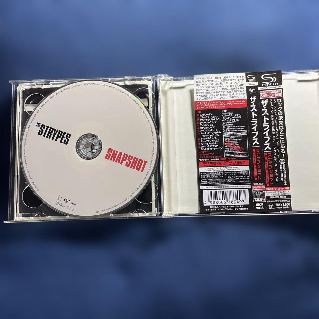 The Strypes Snapshot CD+DVD Japan Press SHM-CD Limited Deluxe Edition OBI 2013