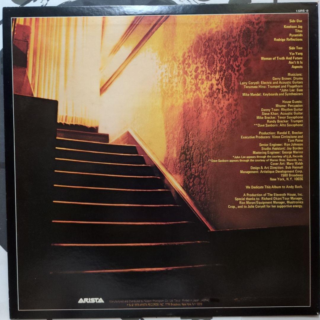The Eleventh House Larry Coryell - Aspects Vinyl LP 1976 Japan Jazz Fusion