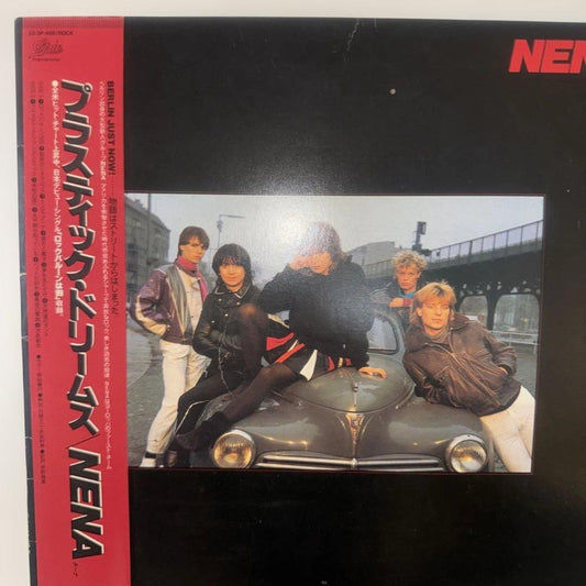 NENA Plastic Dreams LP Vinyl Record Japan Pressing w/ Obi Strip Epic 25-3P-488