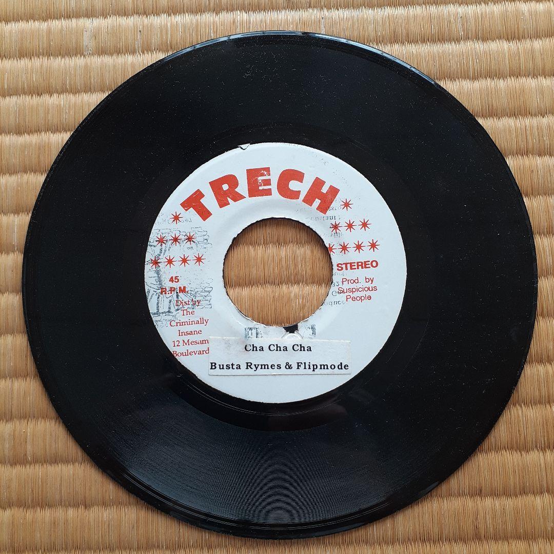 Busta Rhymes & Flipmode Cha Cha Cha 7 inch Vinyl Single Rare Hip Hop Trech
