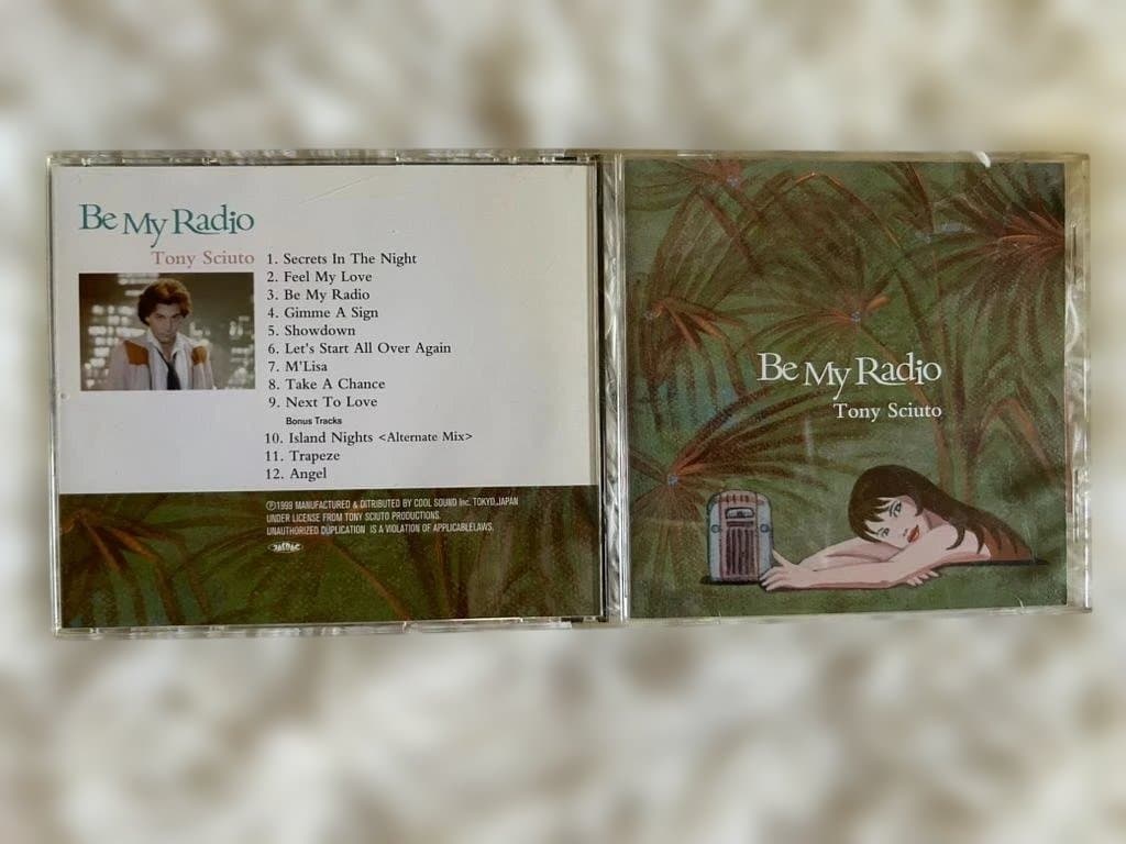 Tony Sciuto - Be My Radio CD Japan Press with OBI Limited Out of Print AOR