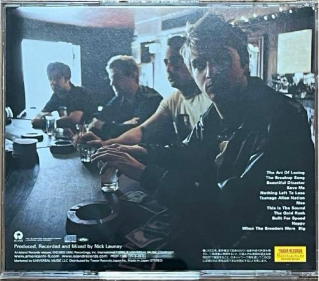 American Hi-Fi - The Art of Losing CD Japan Press Tower Records Reissue with OBI