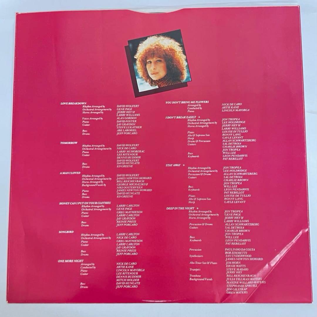 Barbra Streisand Songbird Japan LP Vinyl Record 1978 CBS/Sony 25AP 1065 OBI