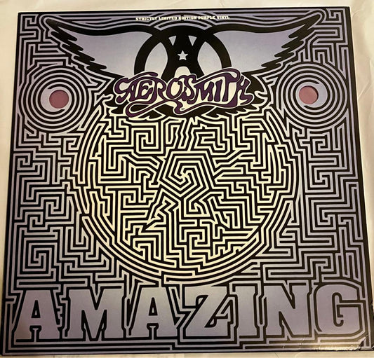 Aerosmith - Amazing - Limited Edition Purple Vinyl 12" Single