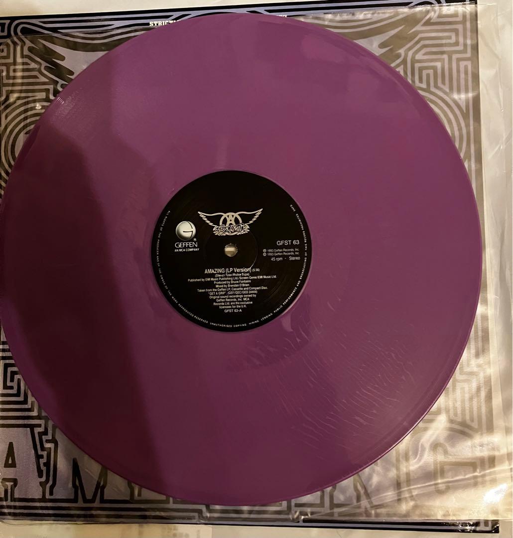 Aerosmith - Amazing - Limited Edition Purple Vinyl 12" Single