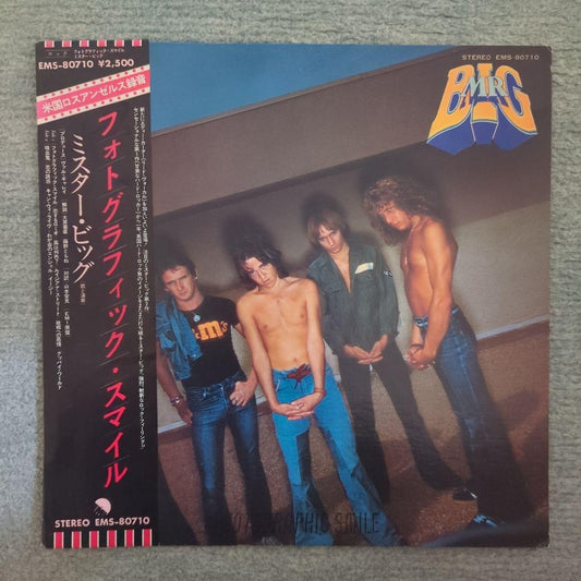 Mr.BIG Japanese LP Vinyl Record Photographic Smile with OBI Used | Japansoundstore
