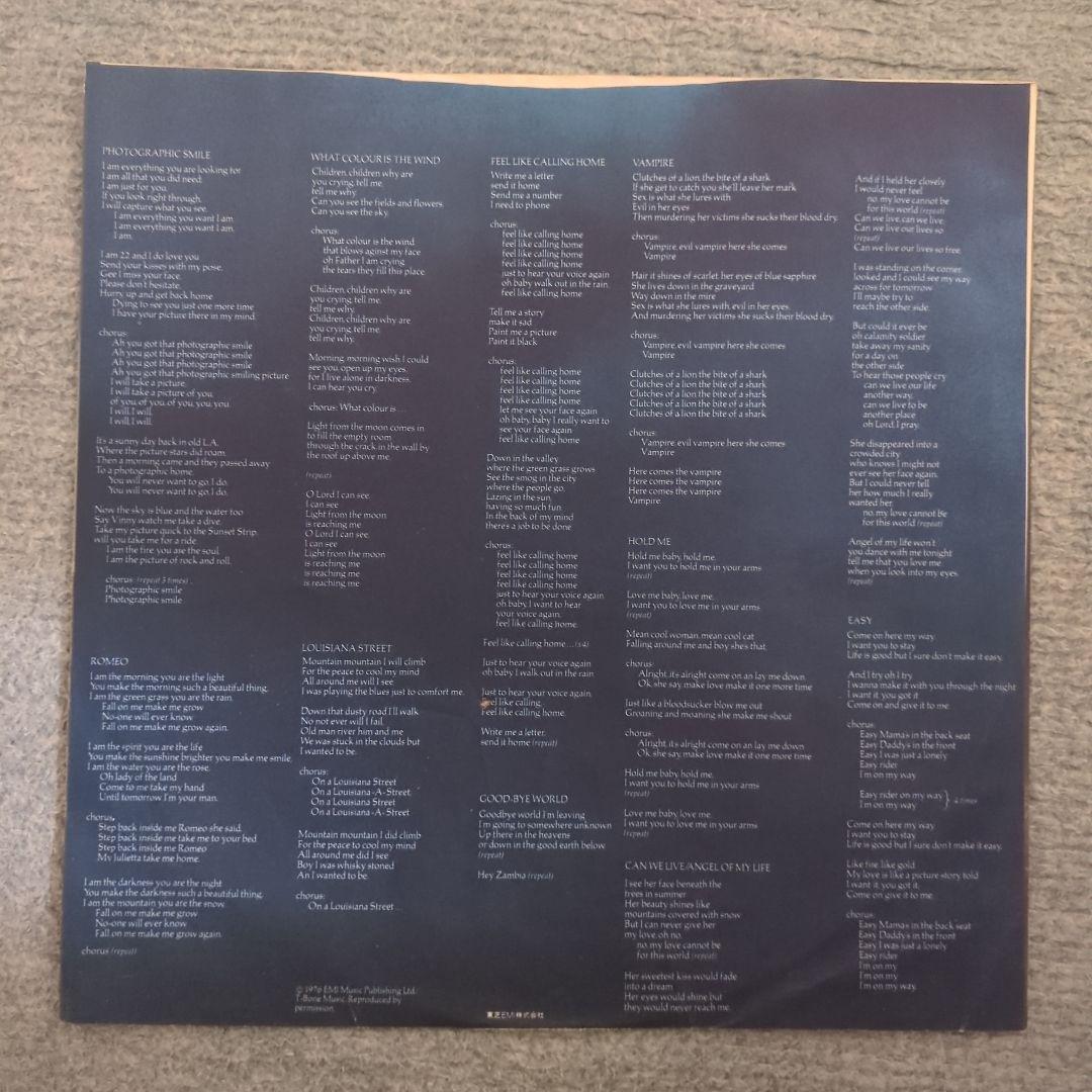 Mr.BIG Japanese LP Vinyl Record Photographic Smile with OBI Used | Japansoundstore