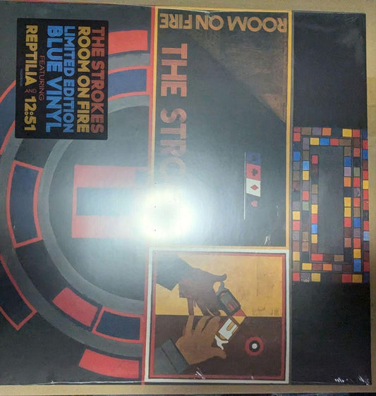 The Strokes Room On Fire Limited Edition Blue Vinyl LP Record