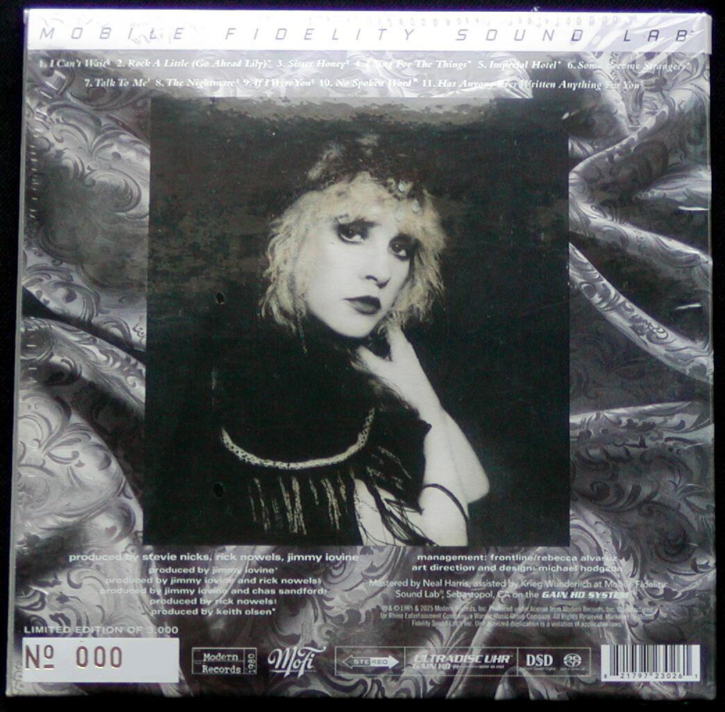 Stevie Nicks Rock a Little SACD Hybrid Unopened Album Limited Benefits | Japansoundstore