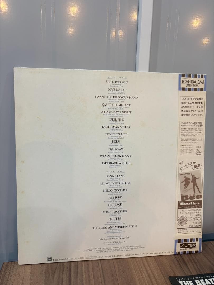 The Beatles 20 Greatest Hits Vinyl Record, Used, Jacket & Inserts Included | Japansoundstore