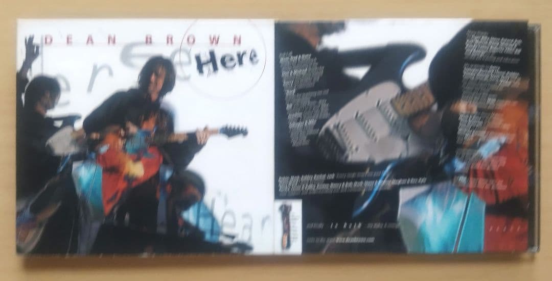Dean Brown - Here CD - Jazz Fusion Guitar Virtuoso 2000 Import Release