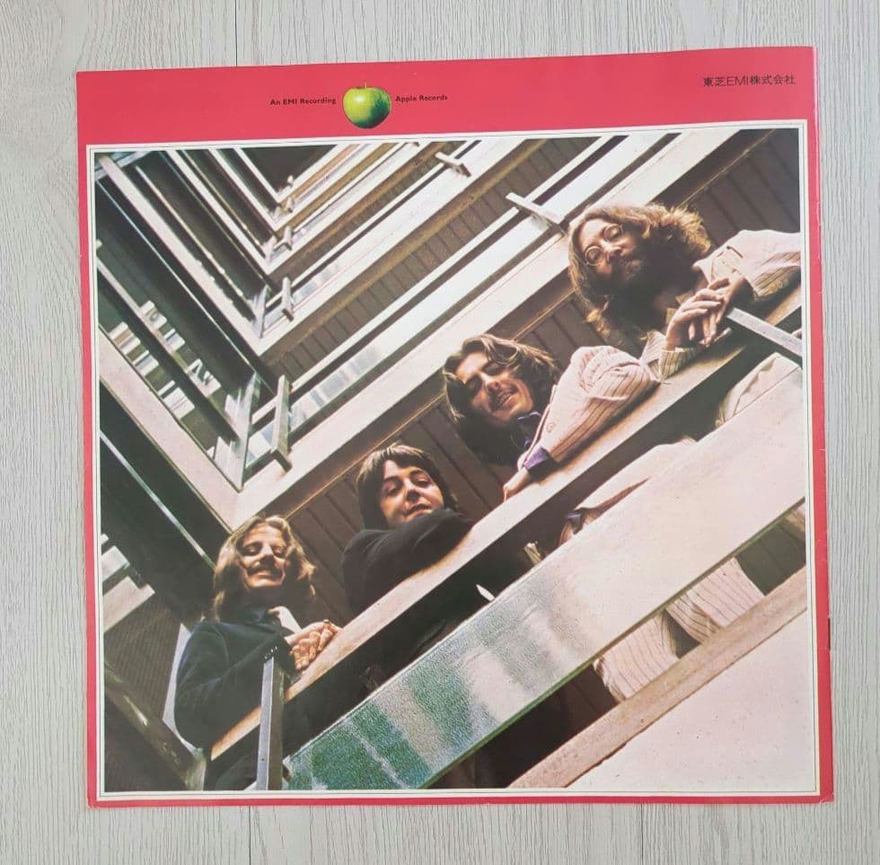 The Beatles 1962-1966 Japan LP EAP-9032B Apple Records Compilation Vinyl