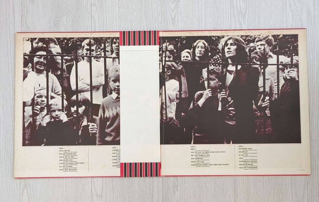 The Beatles 1962-1966 Japan LP EAP-9032B Apple Records Compilation Vinyl