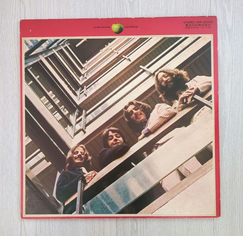 The Beatles 1962-1966 Japan LP EAP-9032B Apple Records Compilation Vinyl