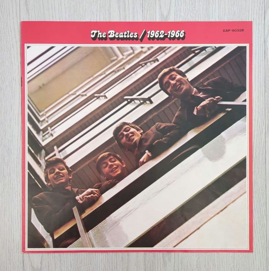 The Beatles 1962-1966 Japan LP EAP-9032B Apple Records Compilation Vinyl