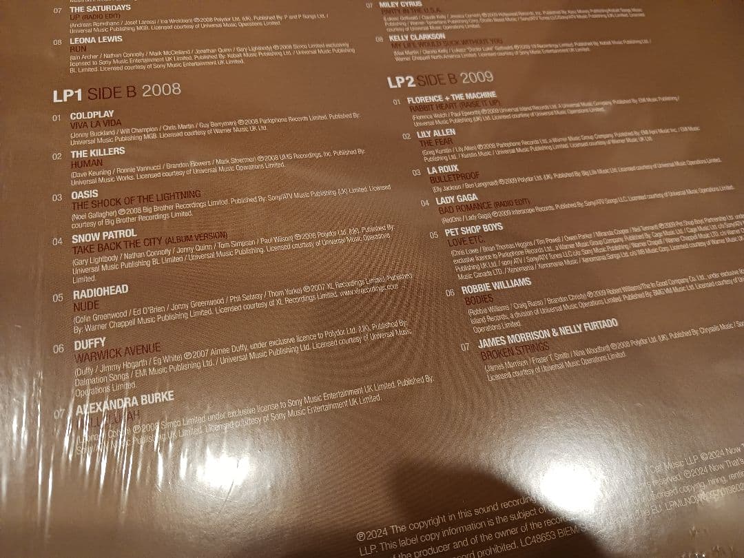 Various - NOW Millennium '08-'09 2LP Japan Compilation Hits Pop R&B Rock