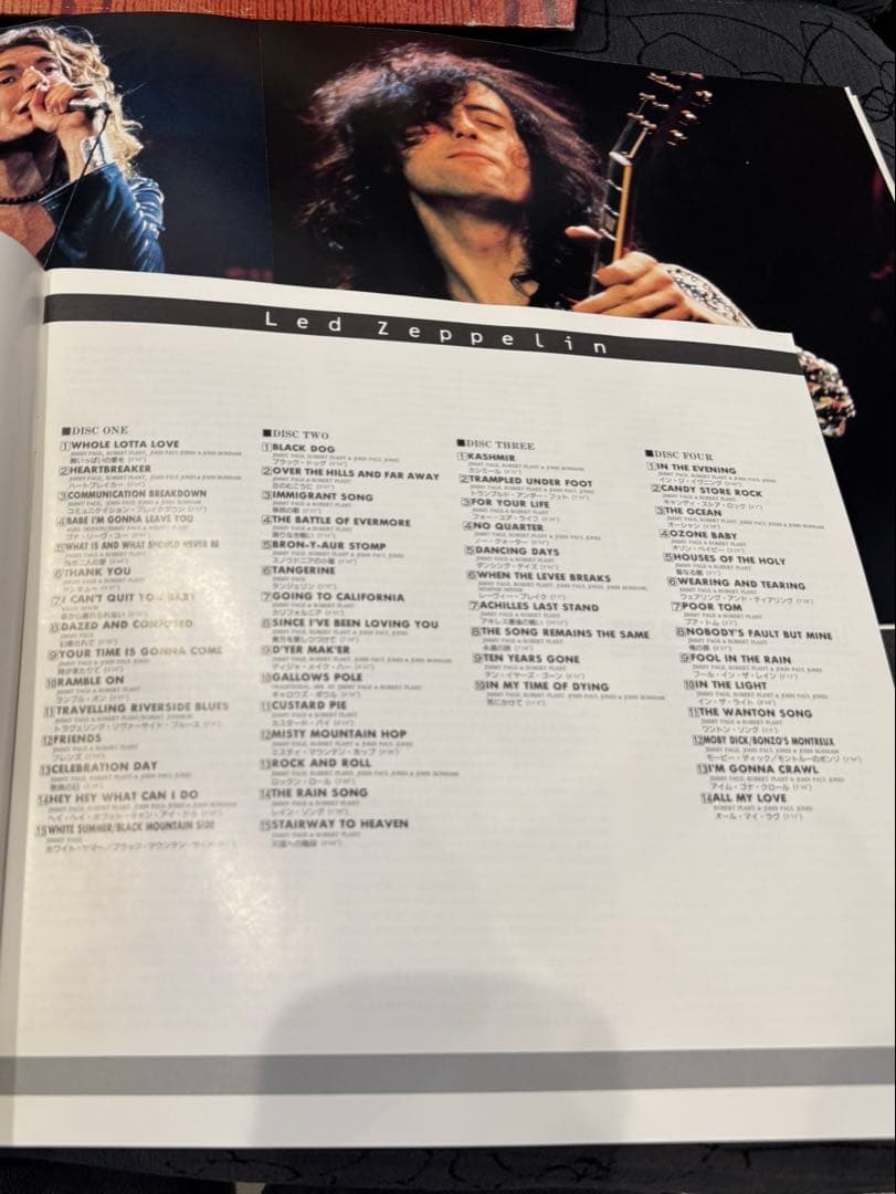 Led Zeppelin 1968-1980 4CD Box Set Japan Press with OBI Limited Edition