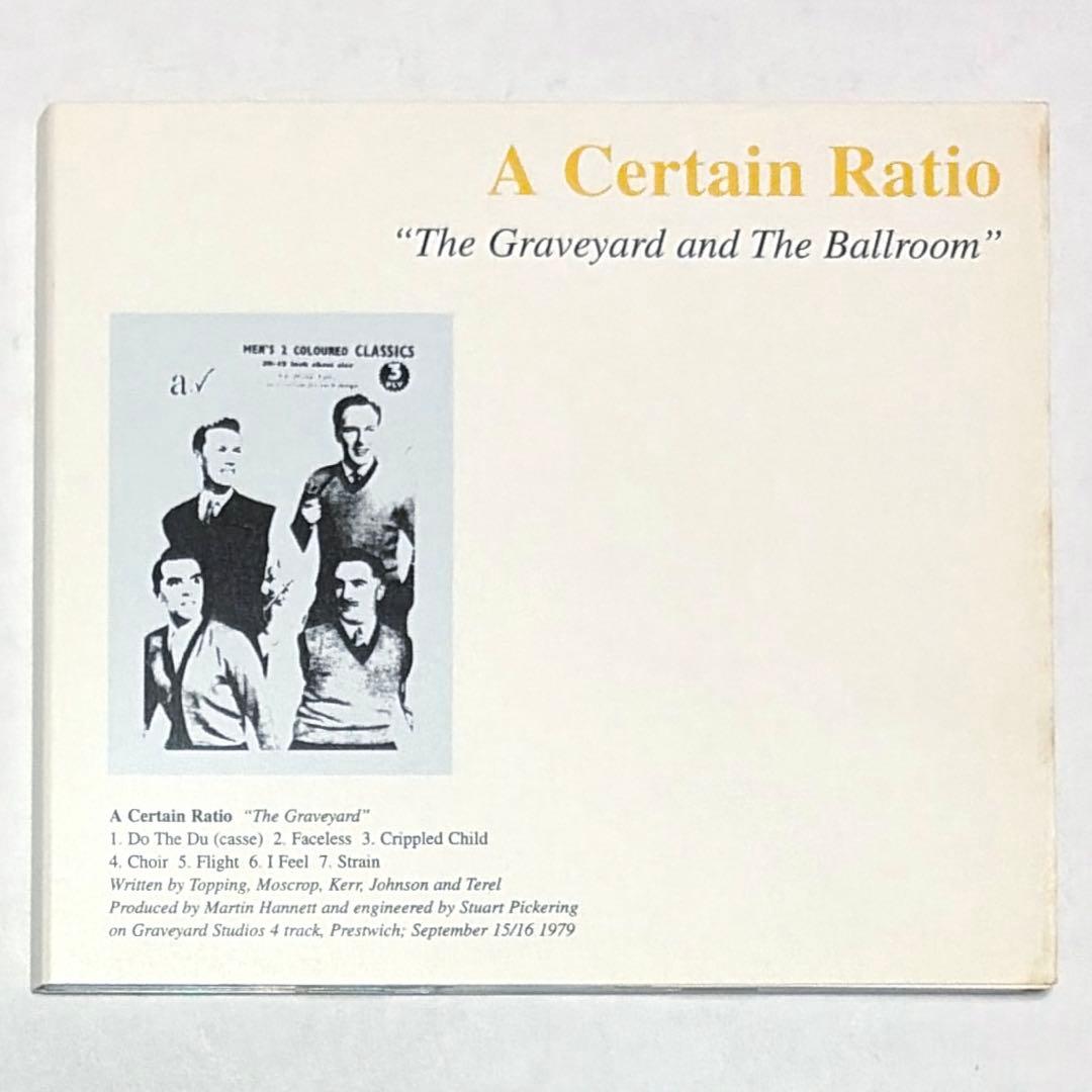 A Certain Ratio - The Graveyard and The Ballroom CD 2004 UK Press Post-Punk