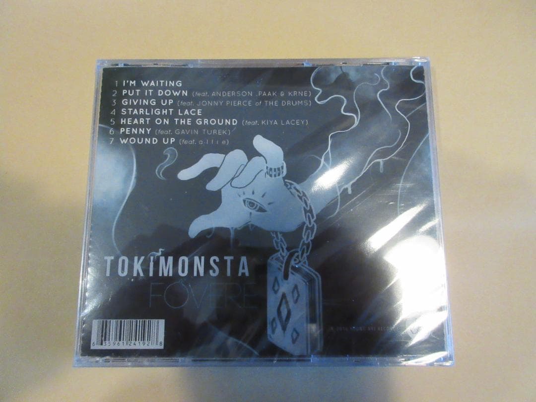 TOKiMONSTA Fovere CD 2016 Electronic R&B Anderson.Paak Rare Japan Exclusive