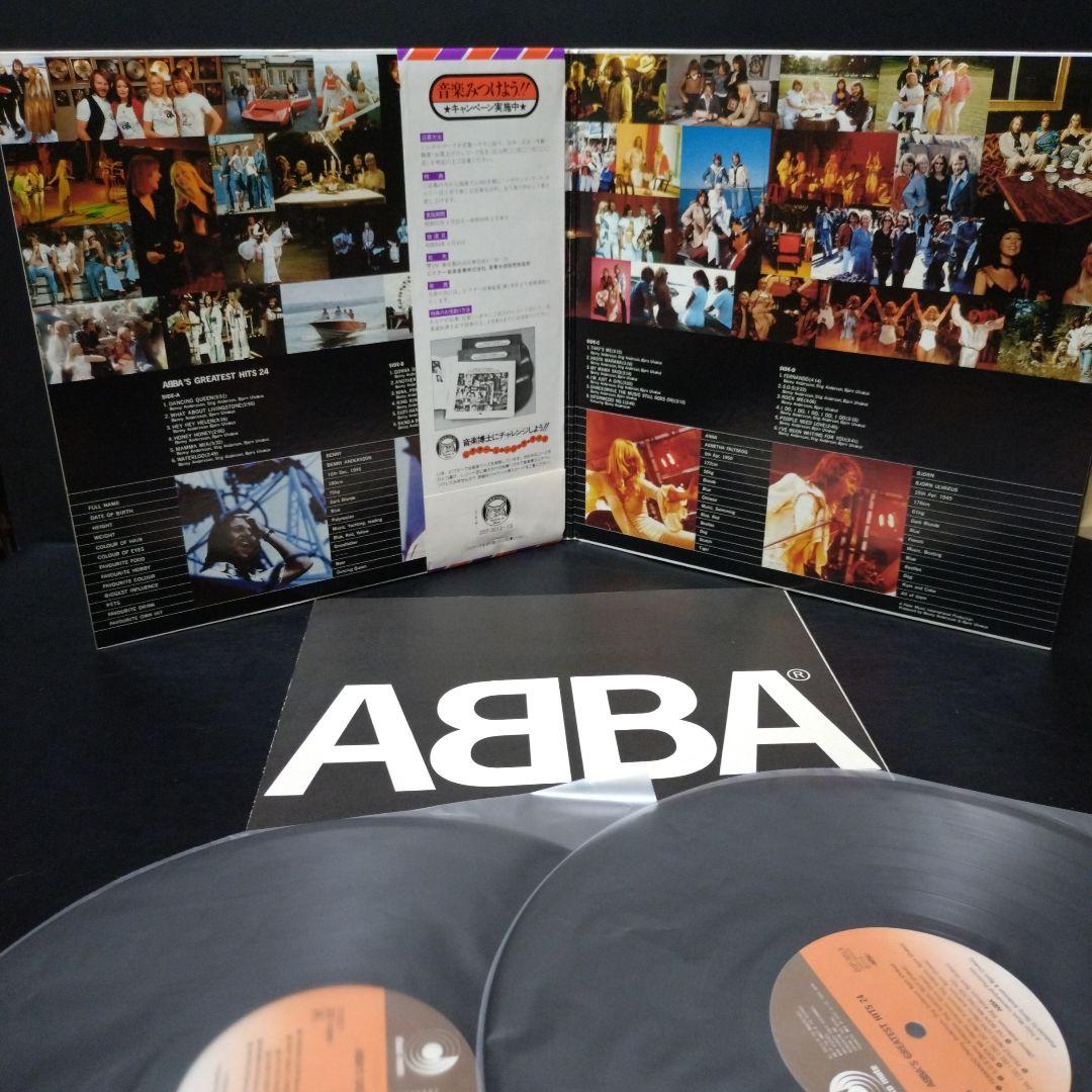 ABBA Greatest Hits Vol. 2 Japan Vinyl LP DSP-5113 w/ Obi Insert Pop Disco