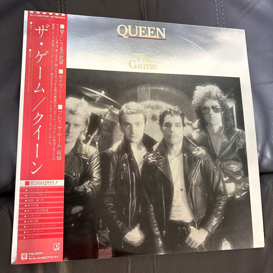 Queen - The Game LP Vinyl 1980 Japan Original Pressing with Obi Strip