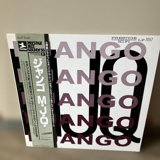 Modern Jazz Quartet - Django LP Vinyl Japan Prestige Jazz Golden 50 Series Obi