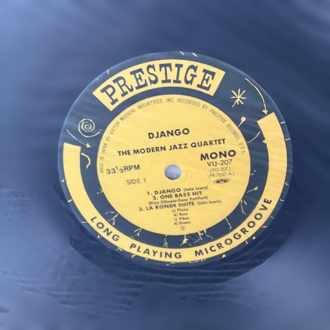 Modern Jazz Quartet - Django LP Vinyl Japan Prestige Jazz Golden 50 Series Obi