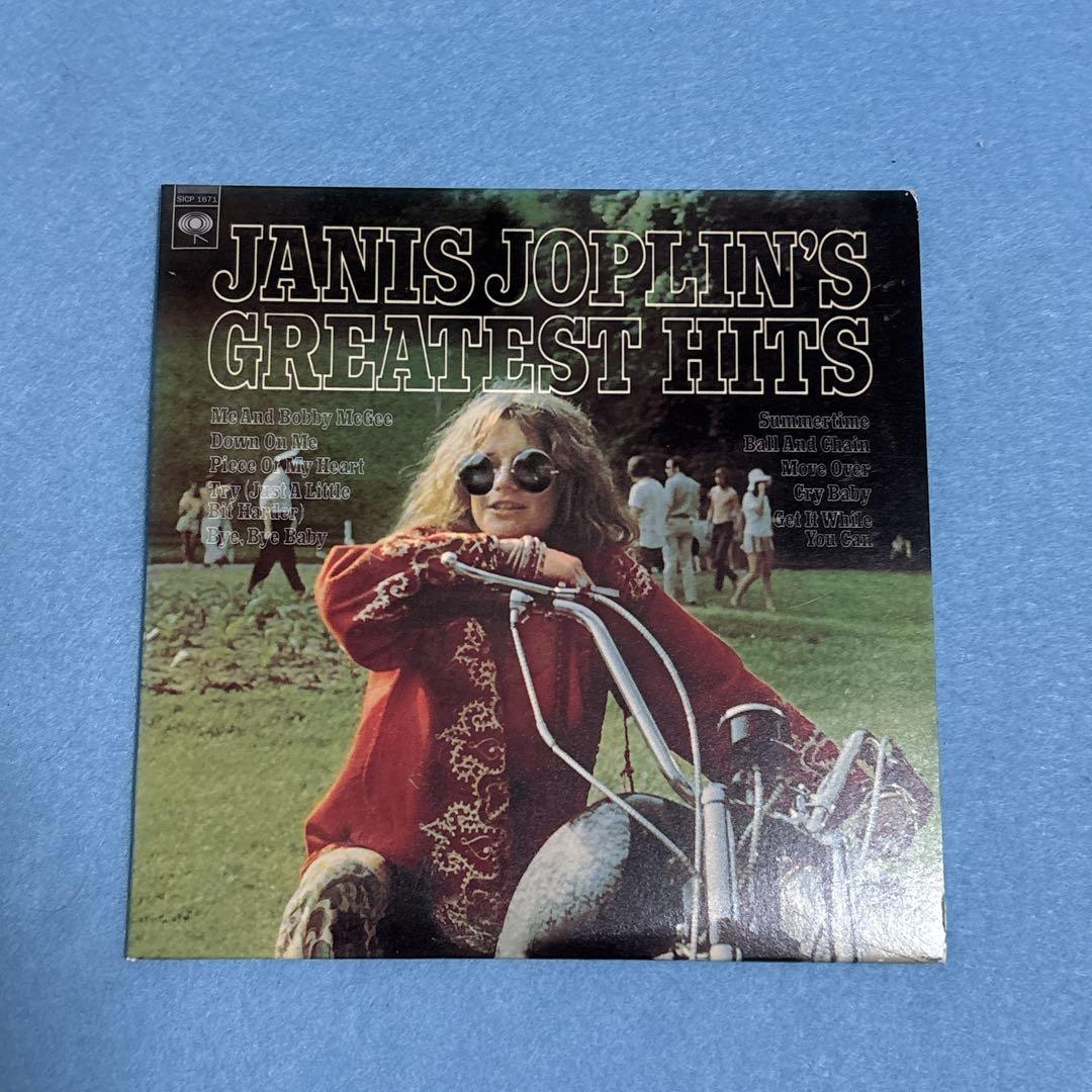 Janis Joplin - Greatest Hits CD Mini LP Paper Sleeve Japan Press