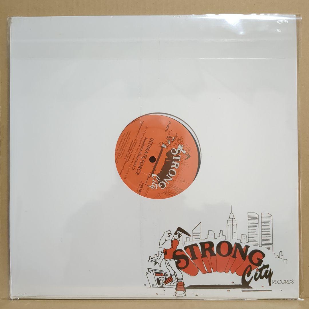 ULTIMATE FORCE - Girls / I'm In Effect 12" Vinyl 1989 Diamond D Hip Hop Classic