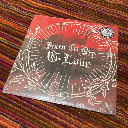 G. Love - Fixin To Die LP Translucent Red Vinyl Record