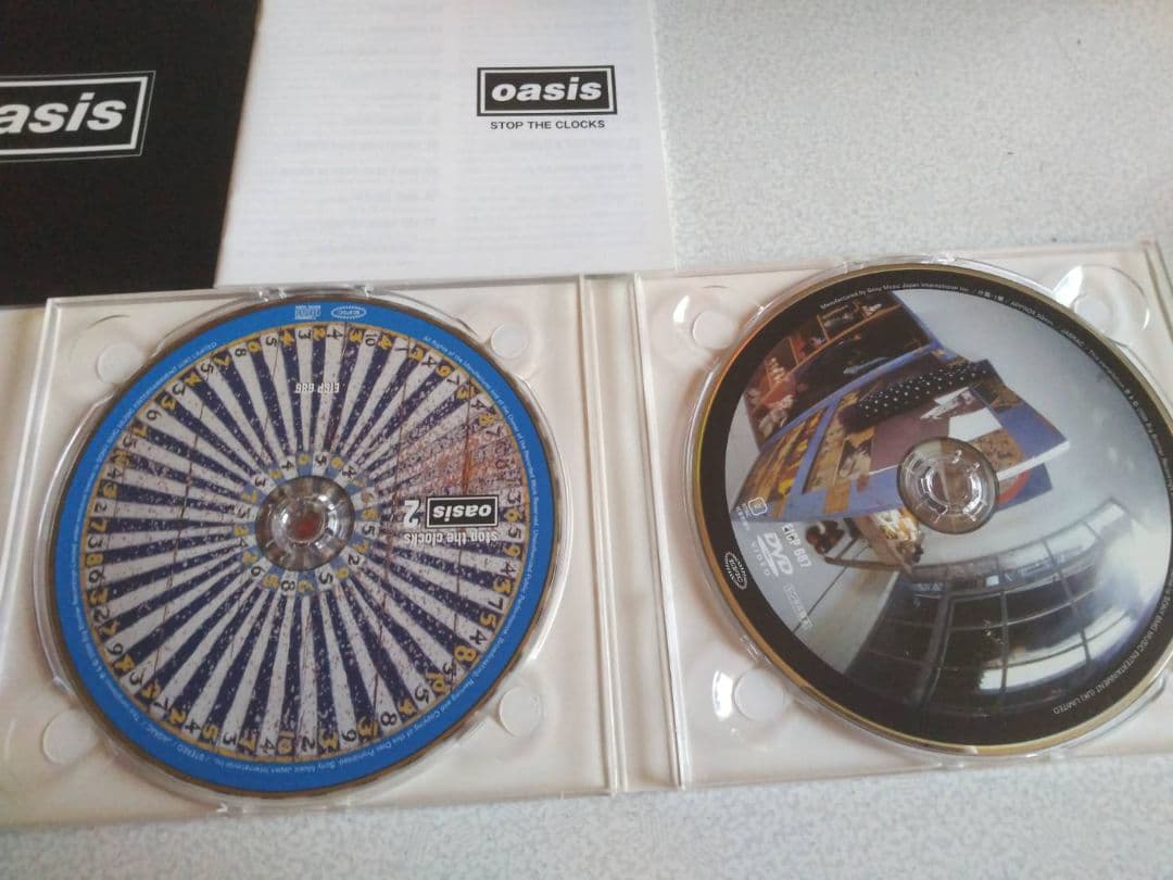 Oasis Stop The Clocks 2CD+DVD Japan Press Limited Edition with Bonus Tracks