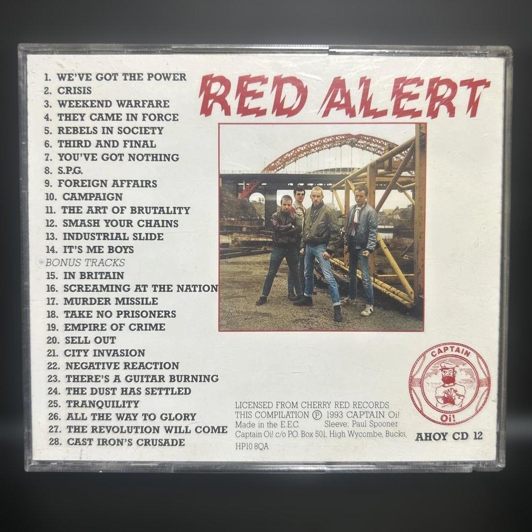 Red Alert We've Got The Power CD Limited Edition 28 Tracks Punk Rock 1993