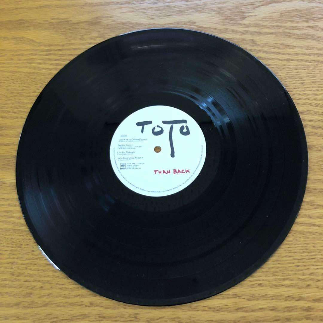 TOTO Turn Back LP Vinyl 1981 CBS/Sony Japan Pressing 25AP 2000 With Obi